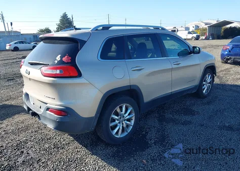 2014 Jeep Cherokee Limited из США, поврежденный, VIN 1C4PJMDB8EW189712